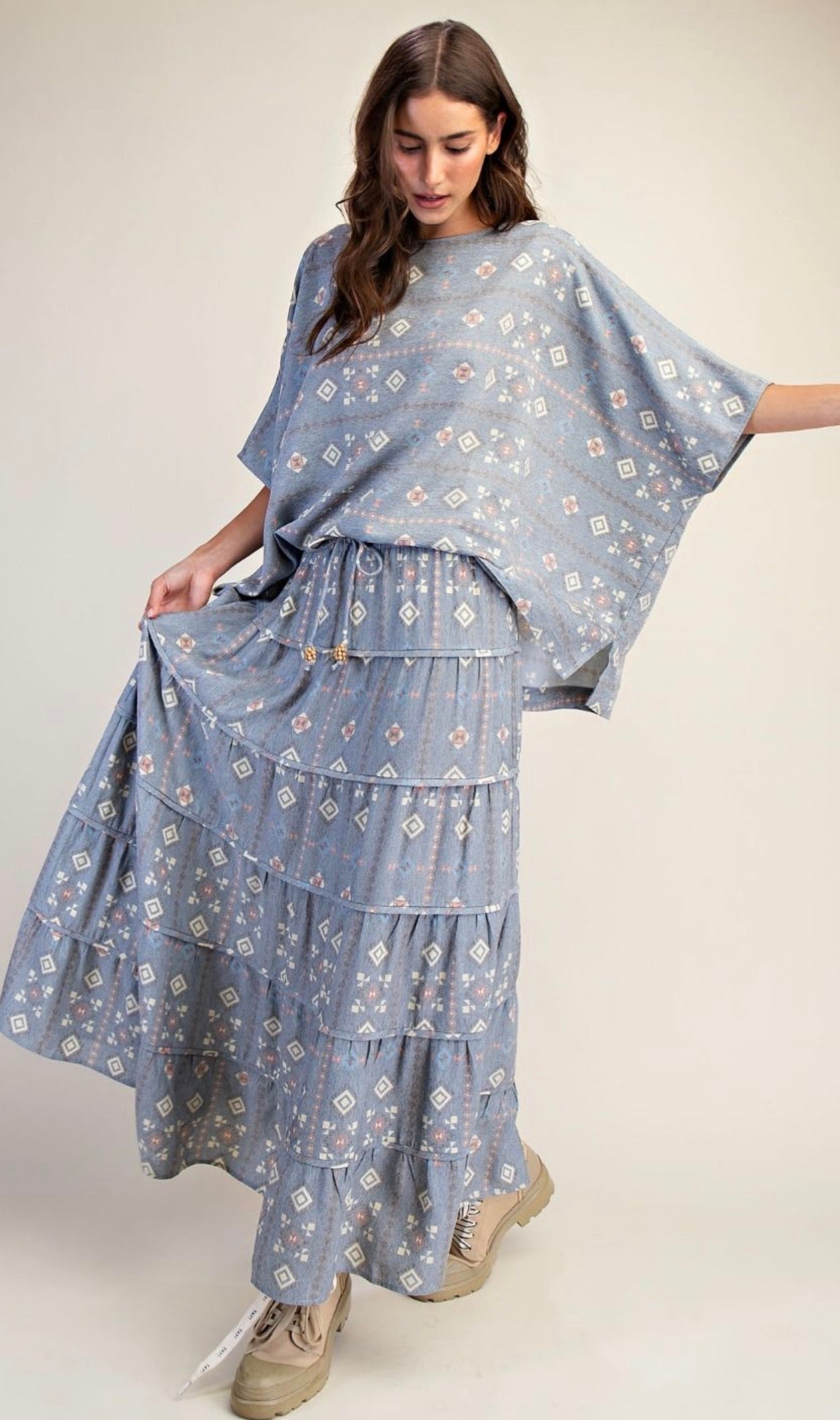 Azara Set in Denim