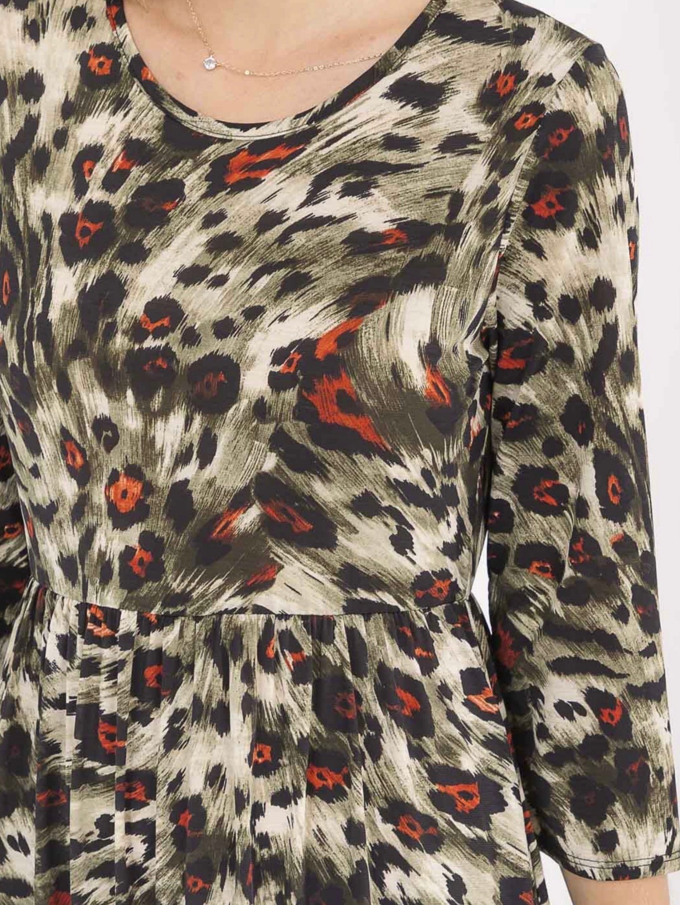 Stella Animal Print Maxi