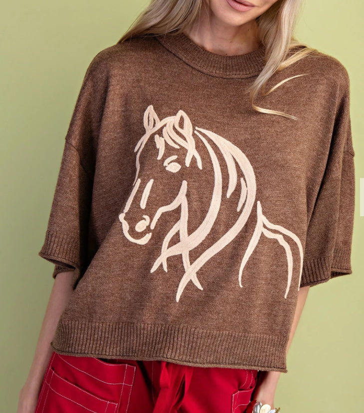 NaeNae top in Brown