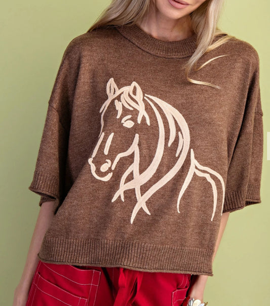NaeNae top in Brown