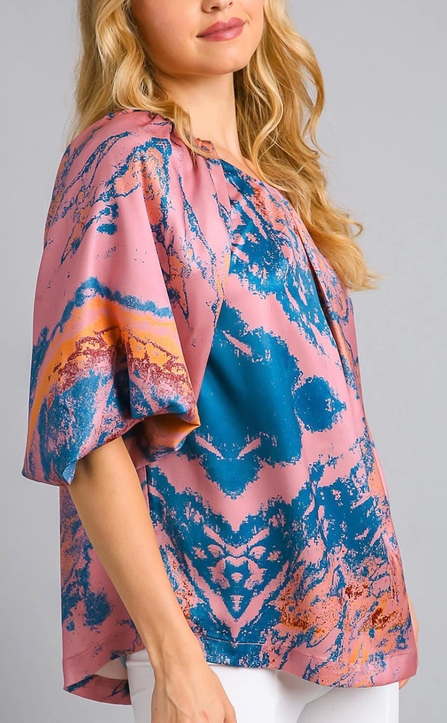 Aria Marble Blouse