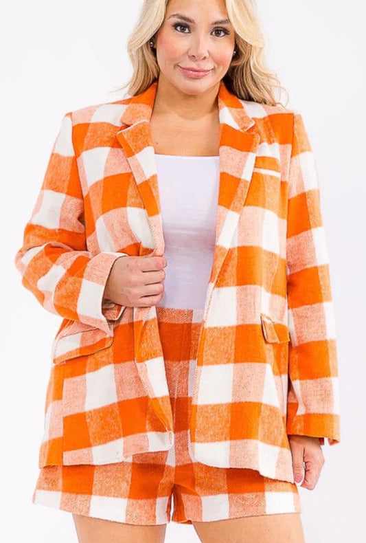 Plus Dreamsicle Blazer