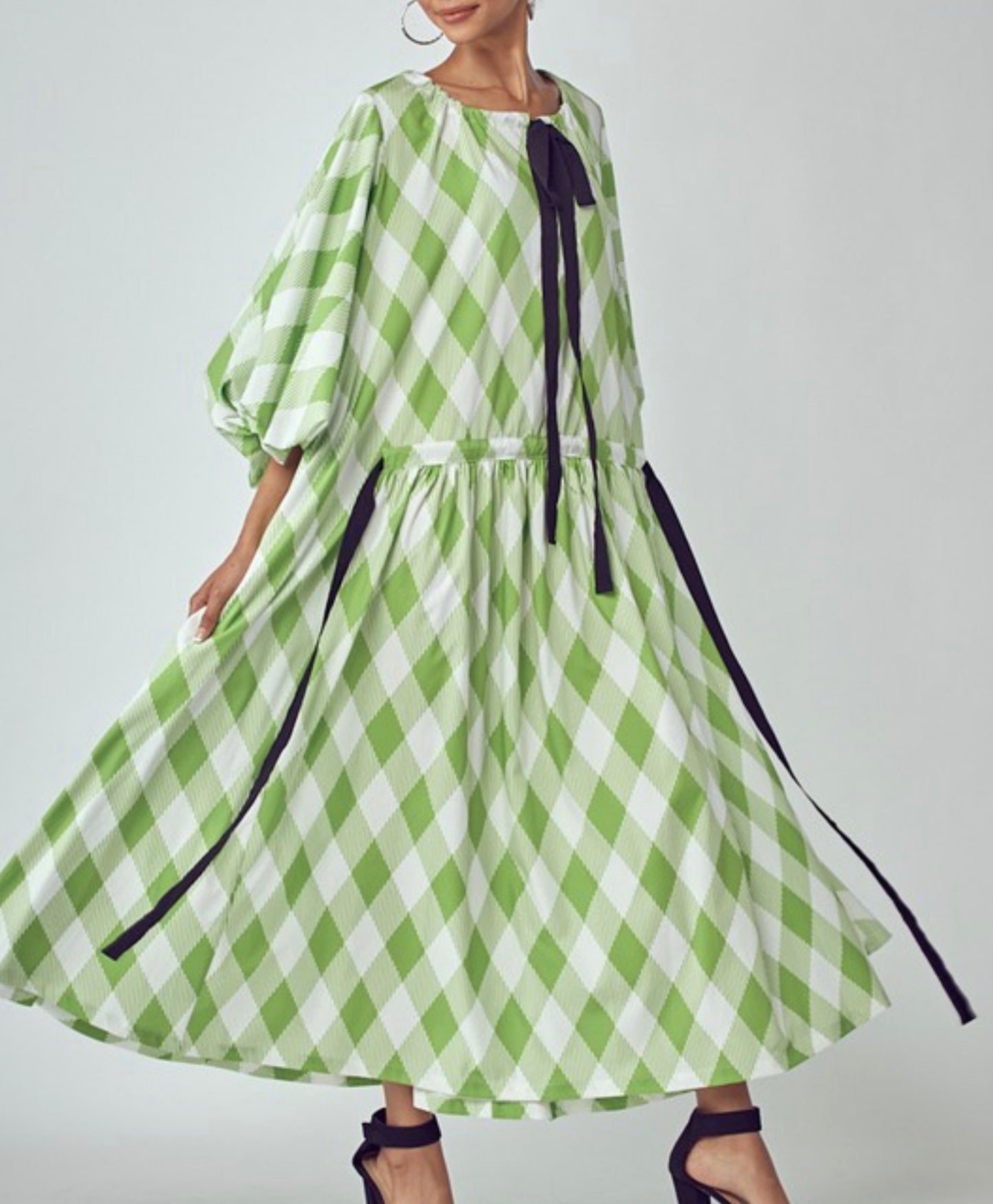 Stacey Dress in Green