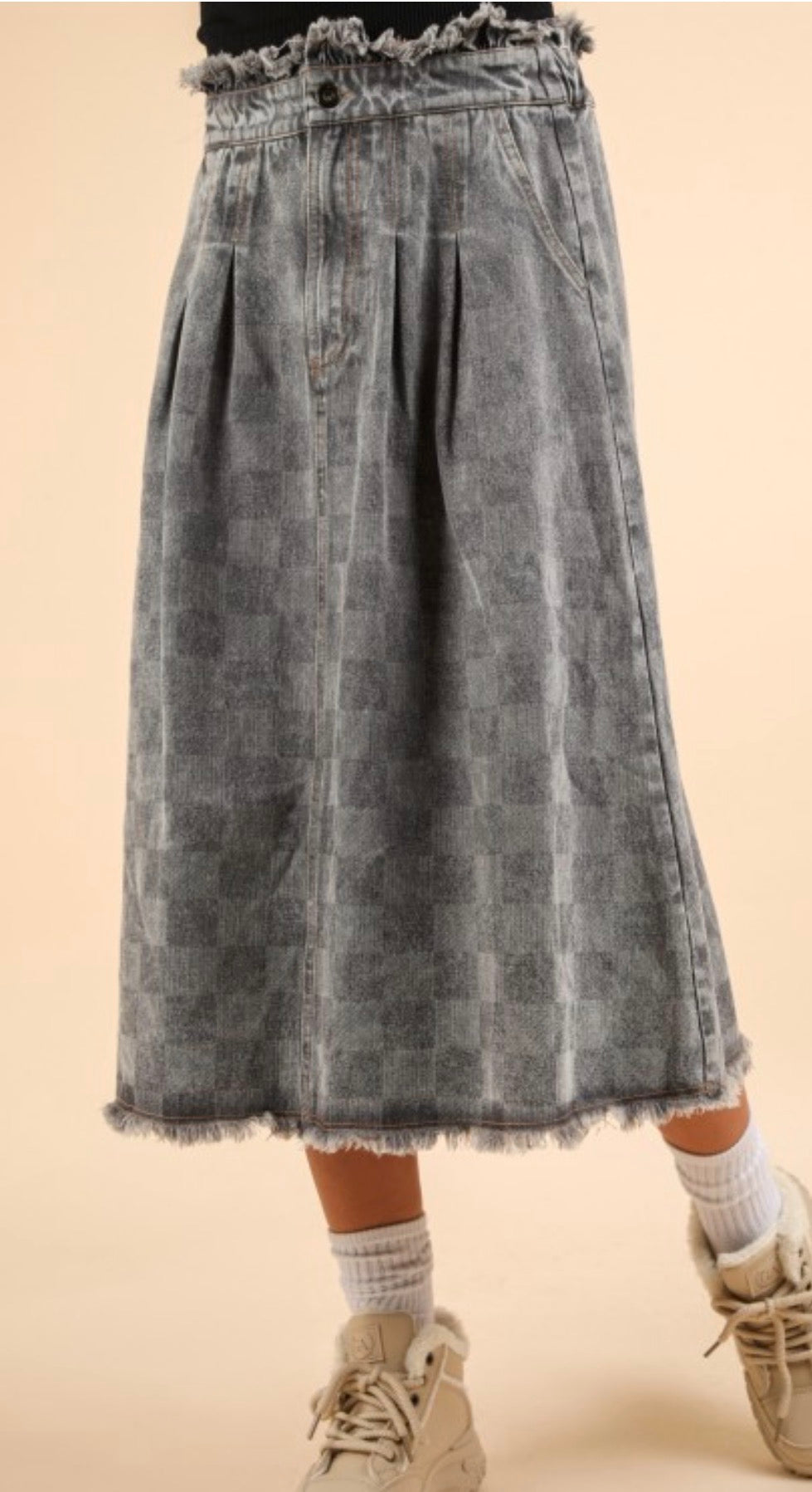 Chester Skirt in Grey