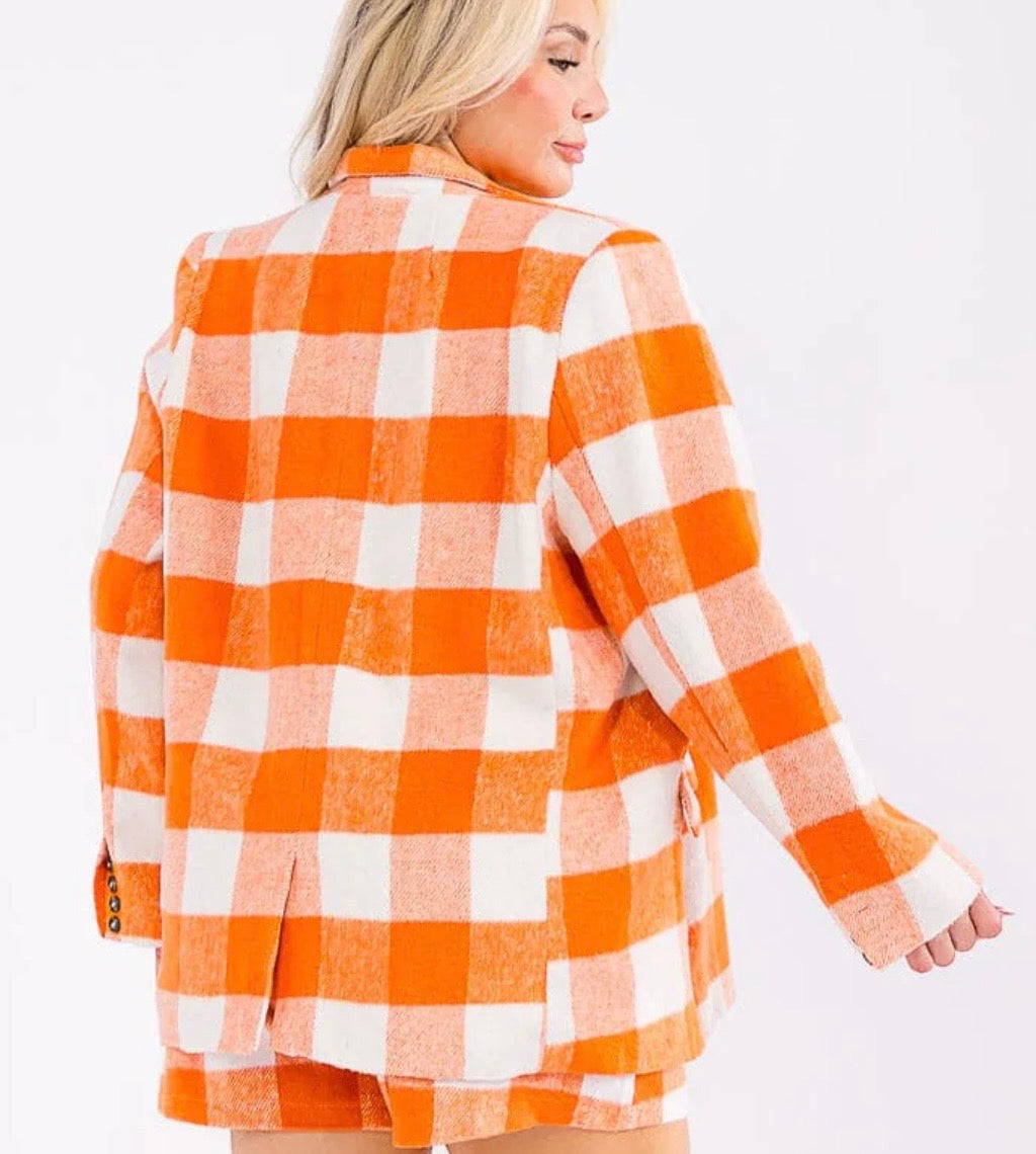 Plus Dreamsicle Blazer