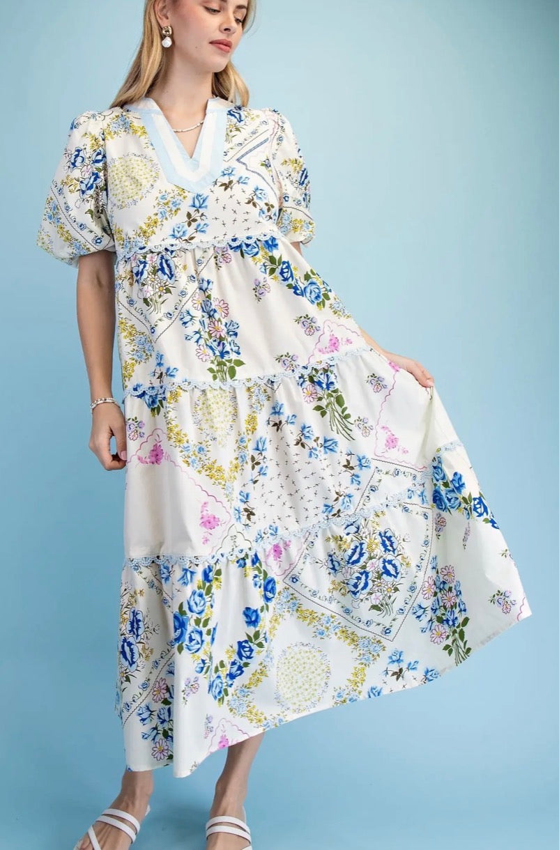 Mariah Maxi in Sky Blue