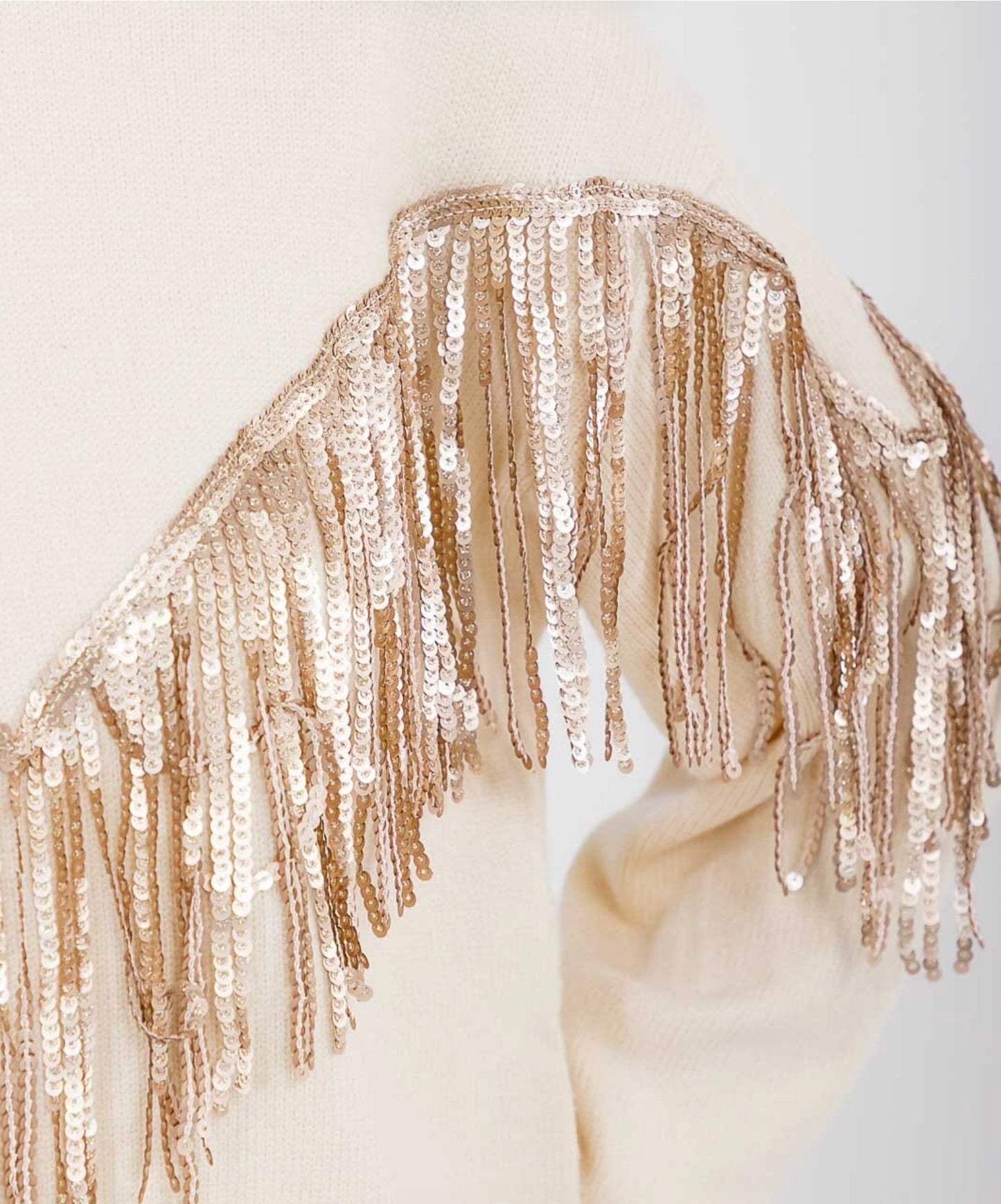 Elegant Fringe Sweater