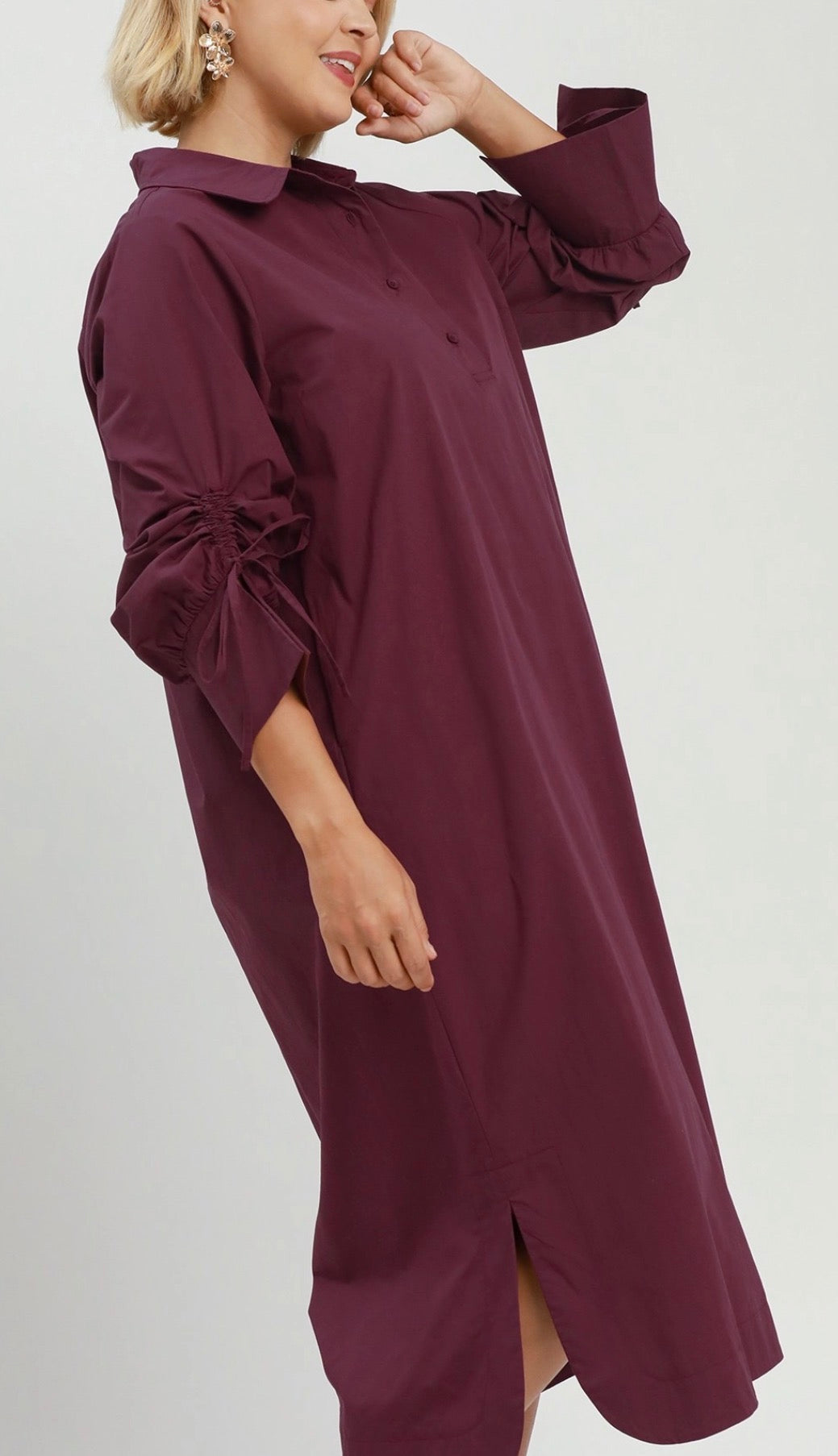Plus Lela MIDI In Merlot