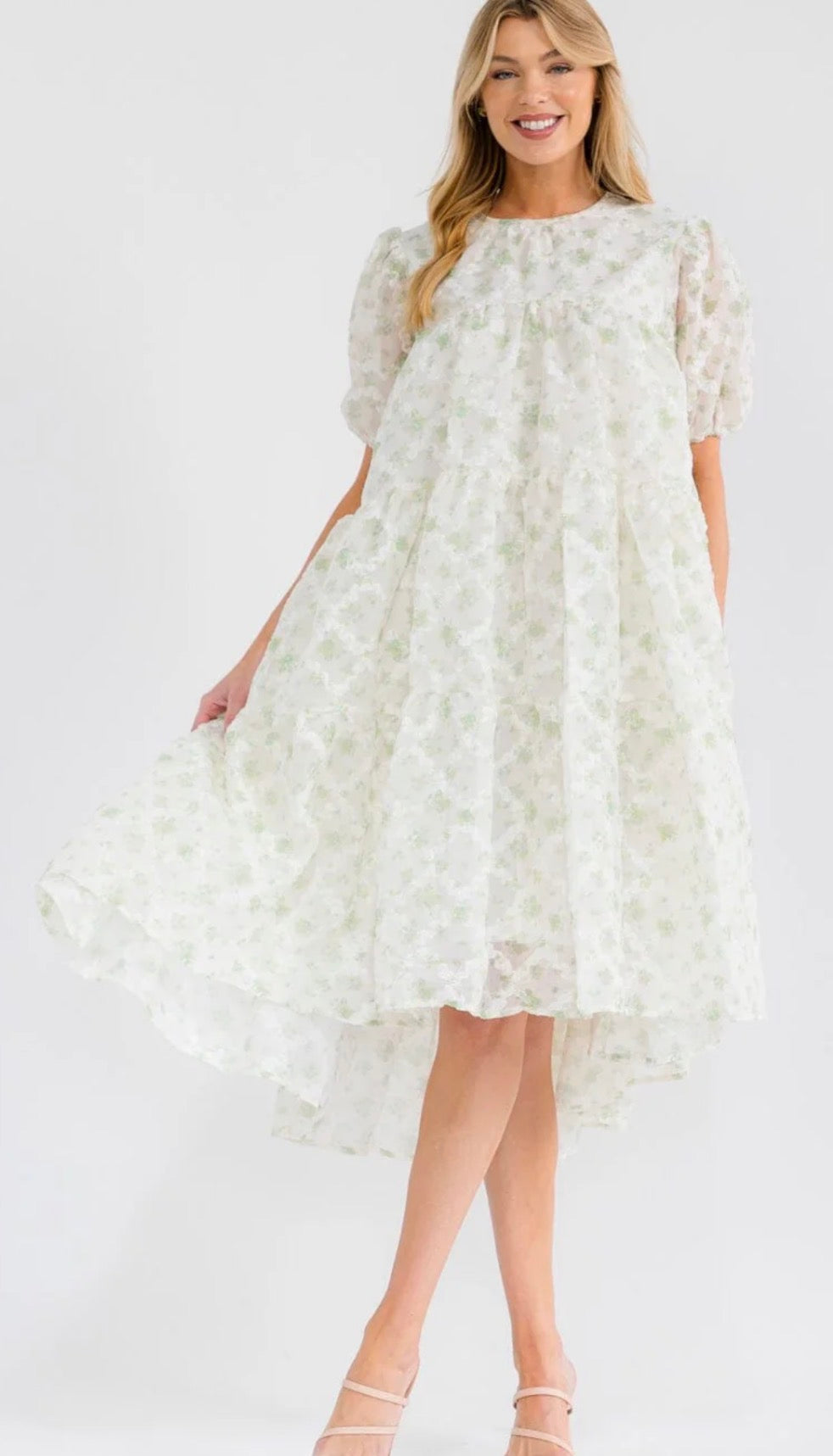 Rachel Flower MIDI in Sage