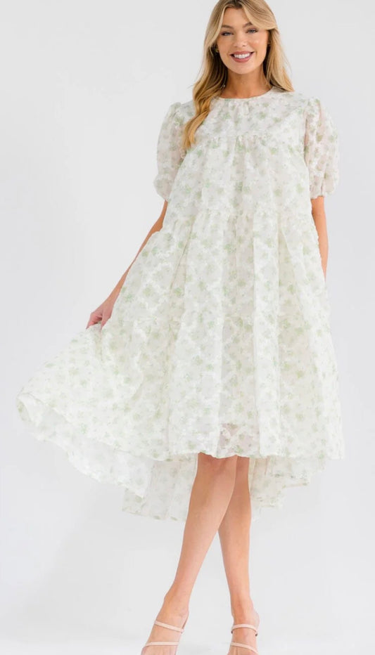Rachel Flower MIDI in Sage