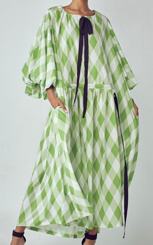 Stacey Dress in Green