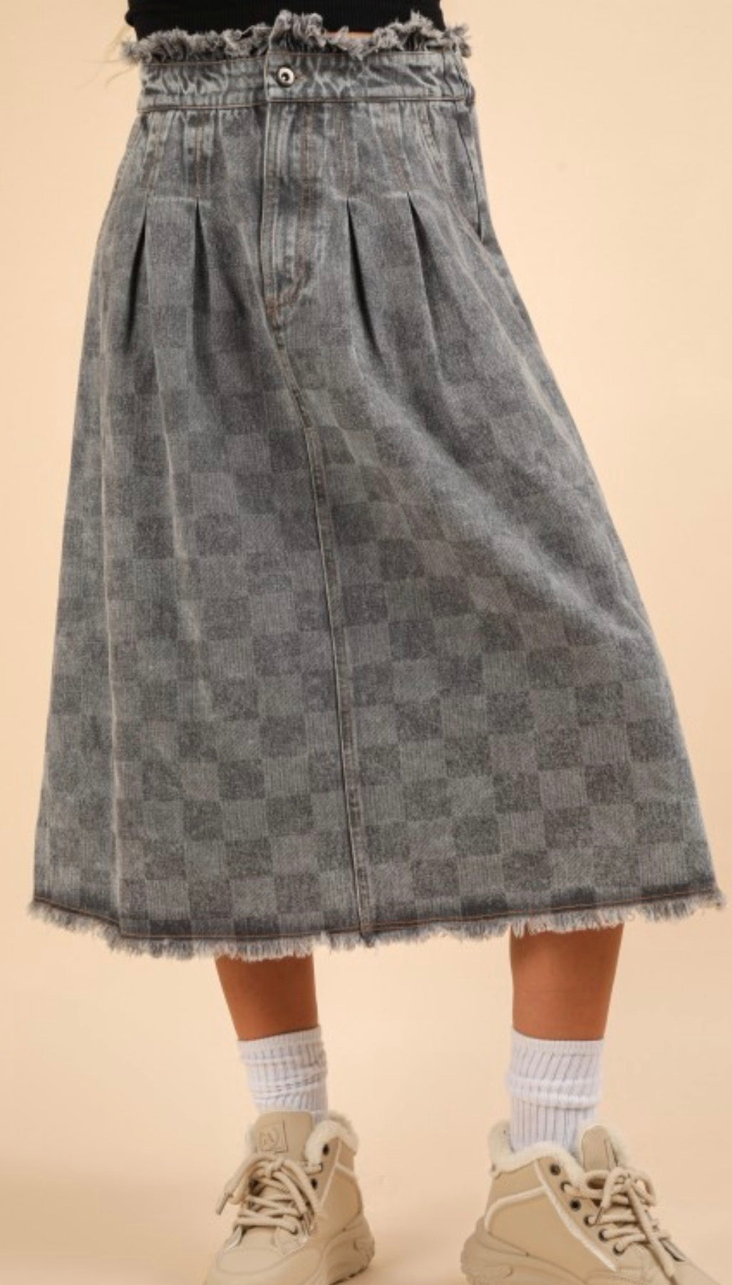 Chester Skirt in Grey