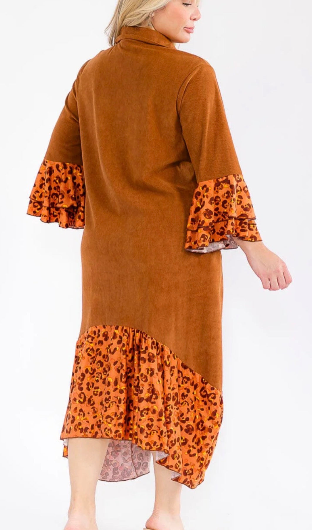 Plus Indy Camel Maxi Dress