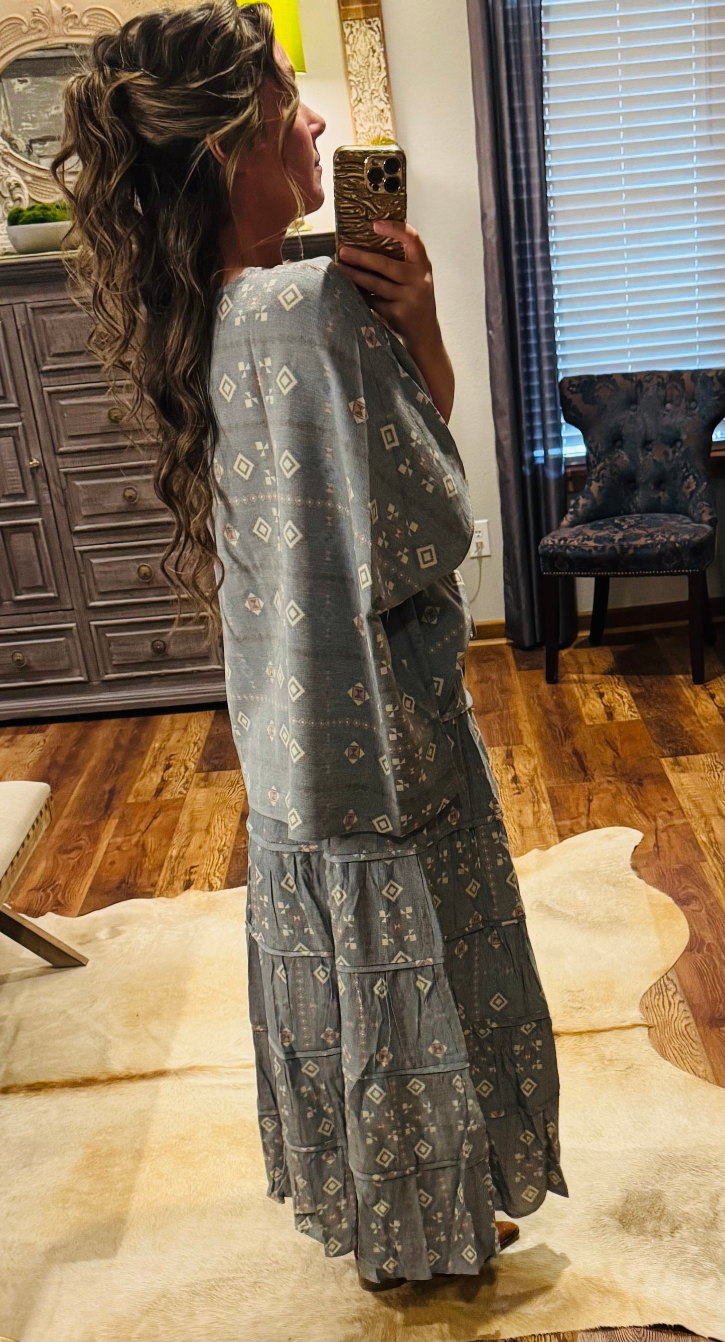 Azara Set in Denim
