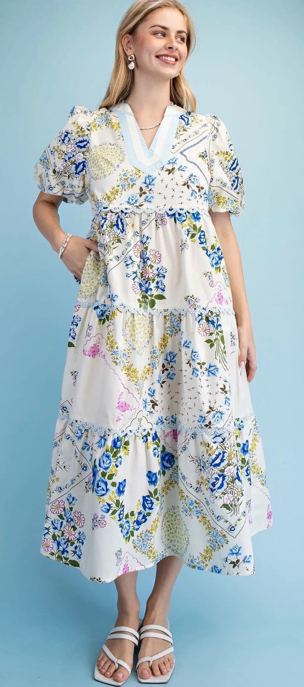 Mariah Maxi in Sky Blue