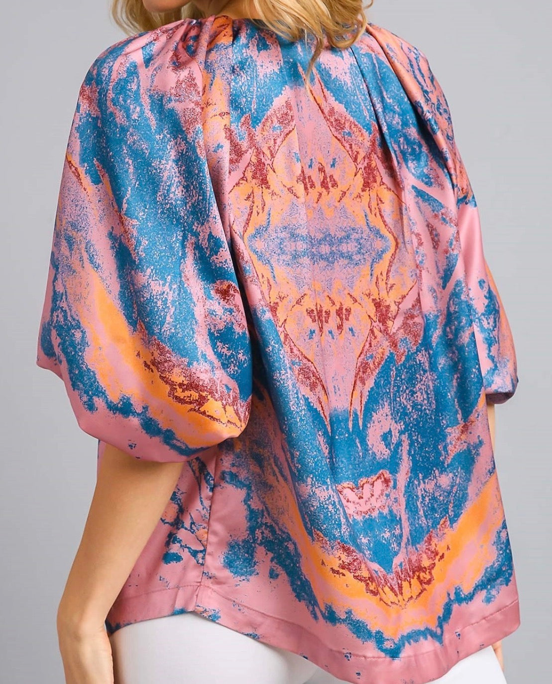Aria Marble Blouse