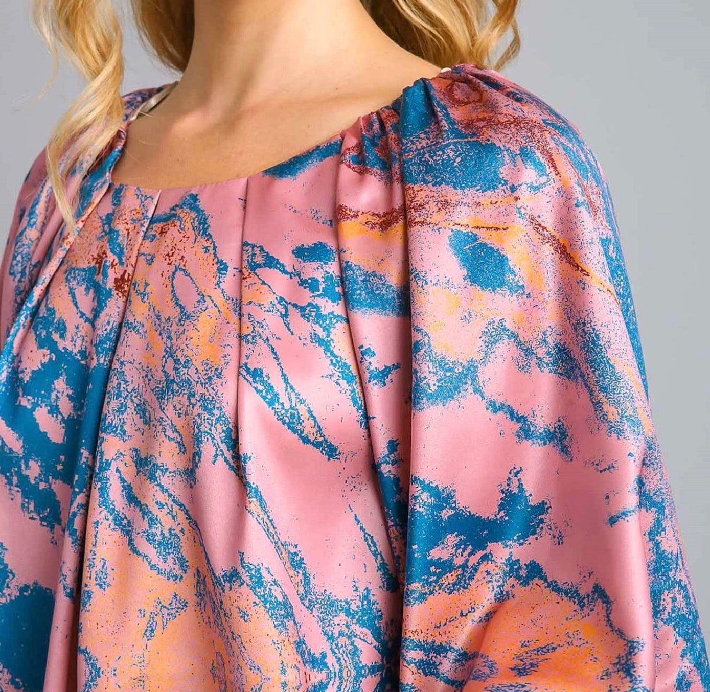 Aria Marble Blouse