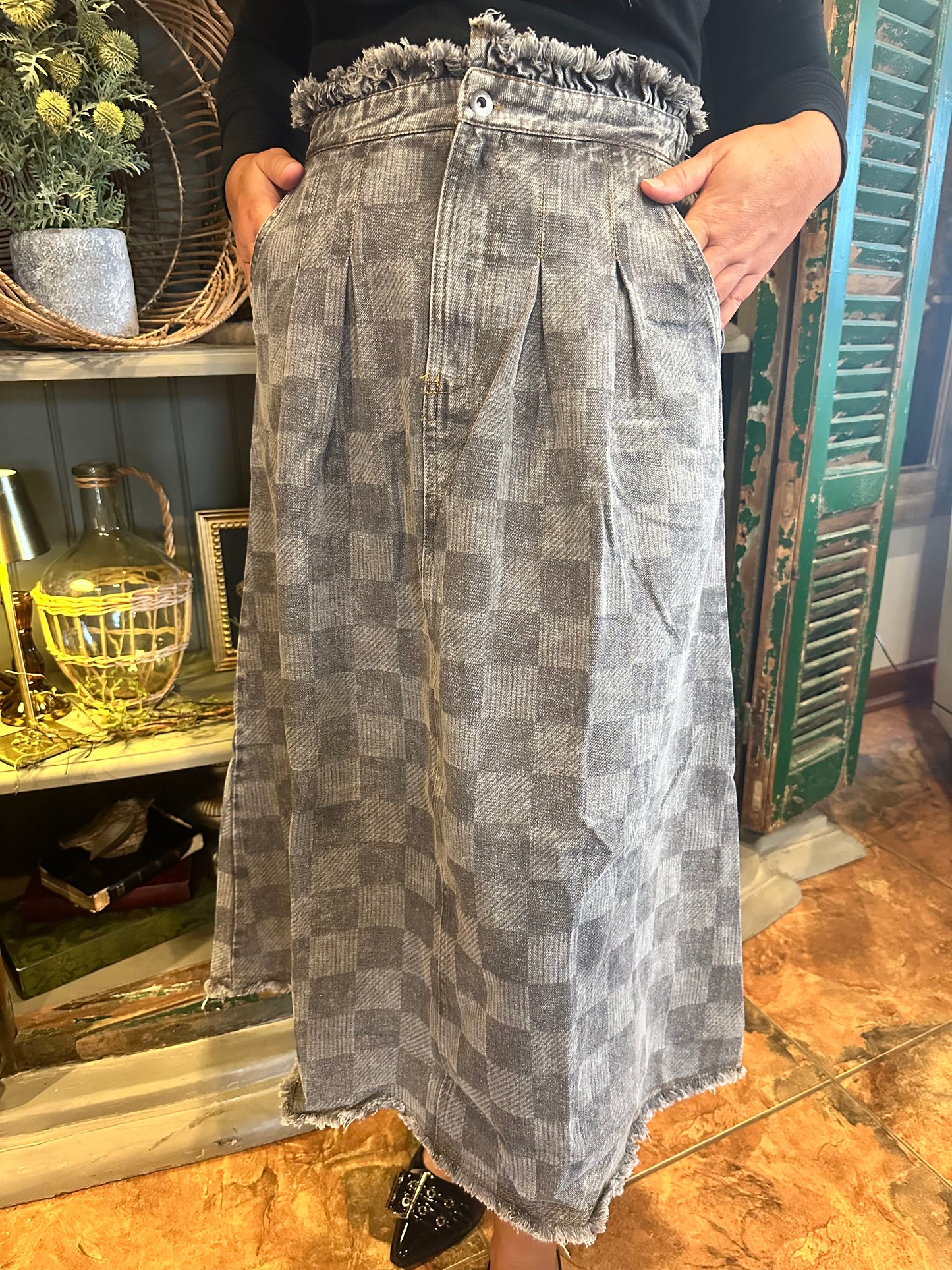 Chester Skirt in Grey
