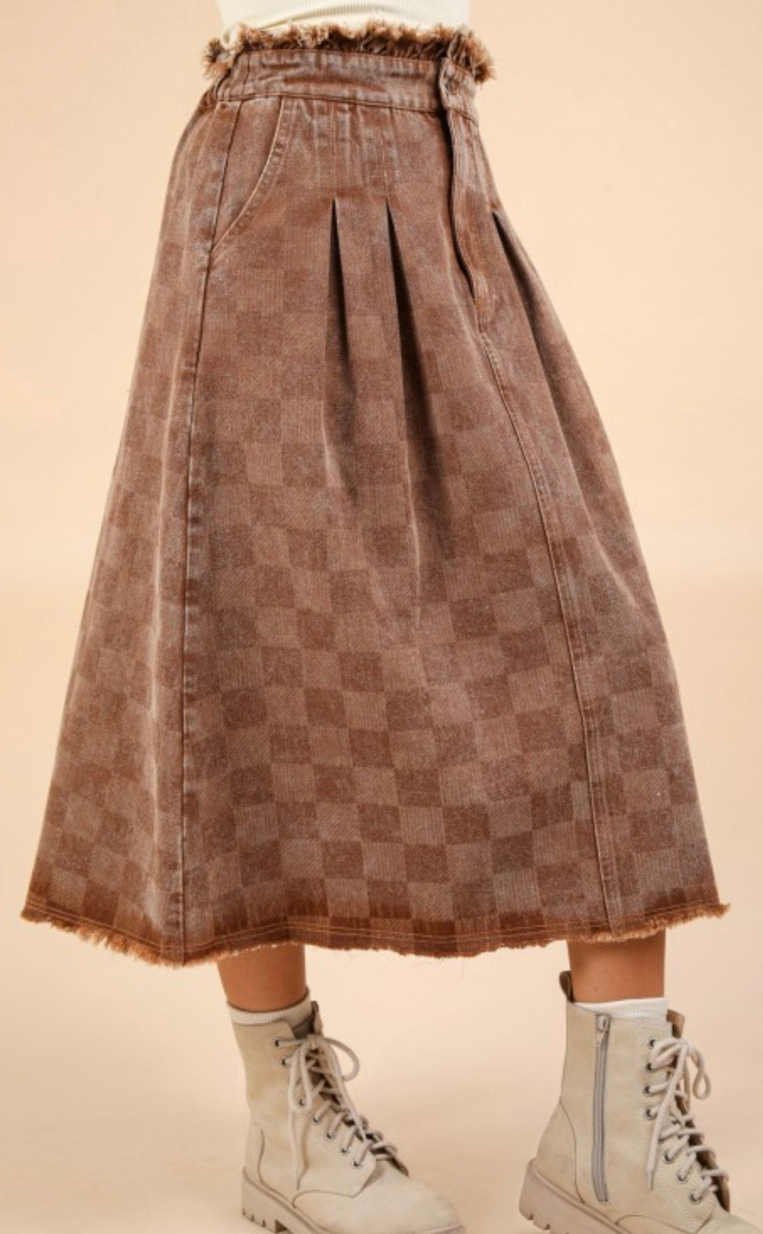 Chester Skirt in Camel