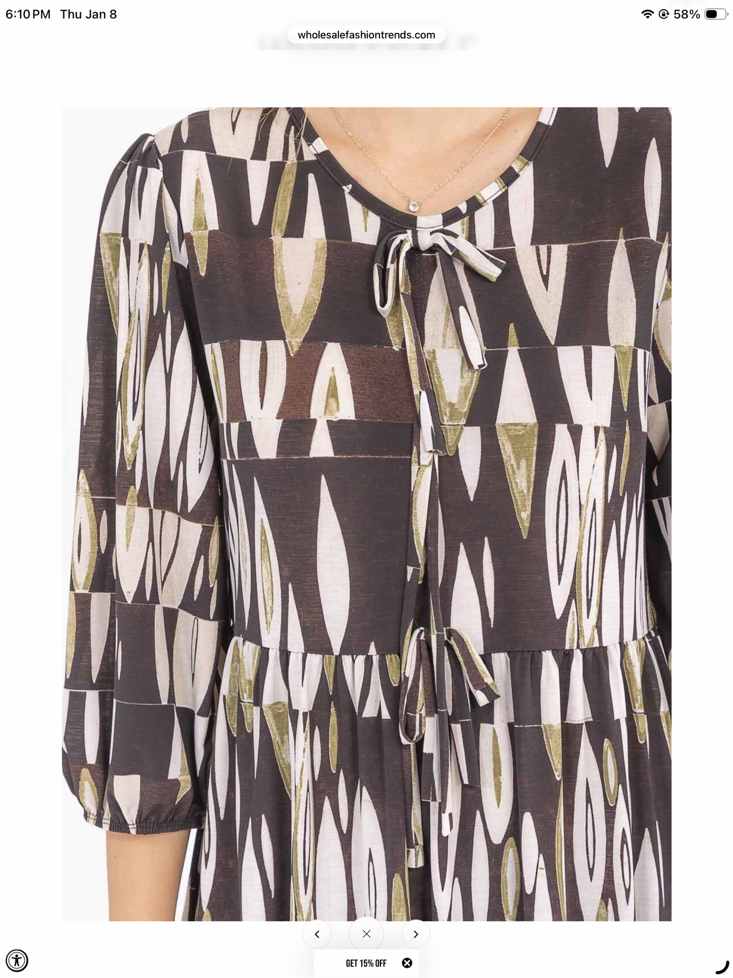 Black Multi Maxi