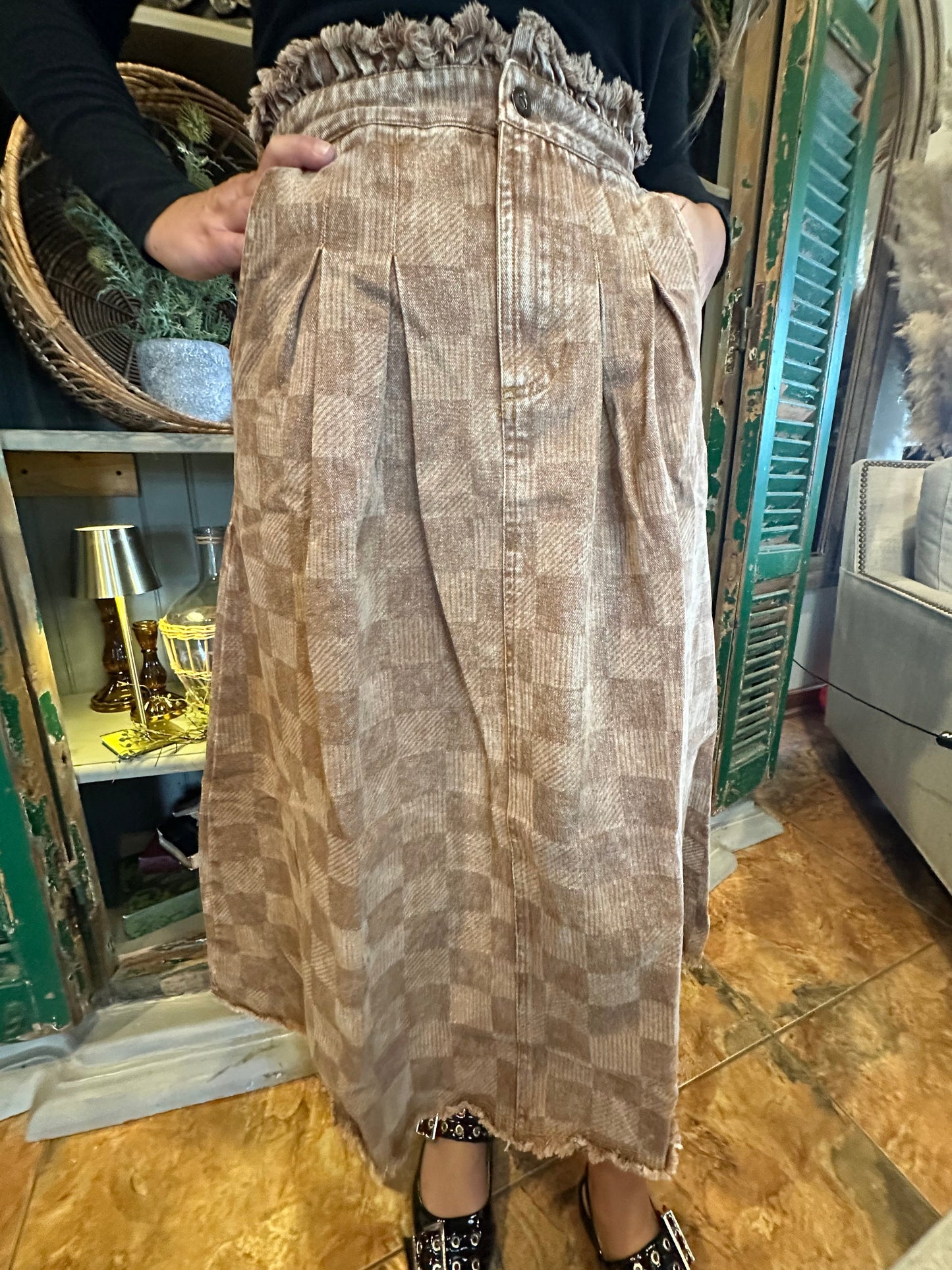 Chester Skirt in Camel