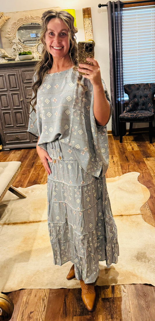 Azara Set in Denim